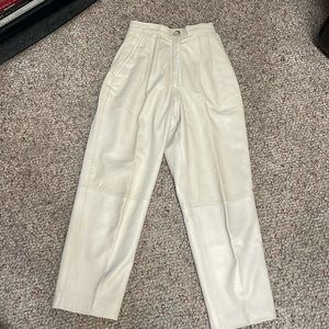 Vintage leather pants